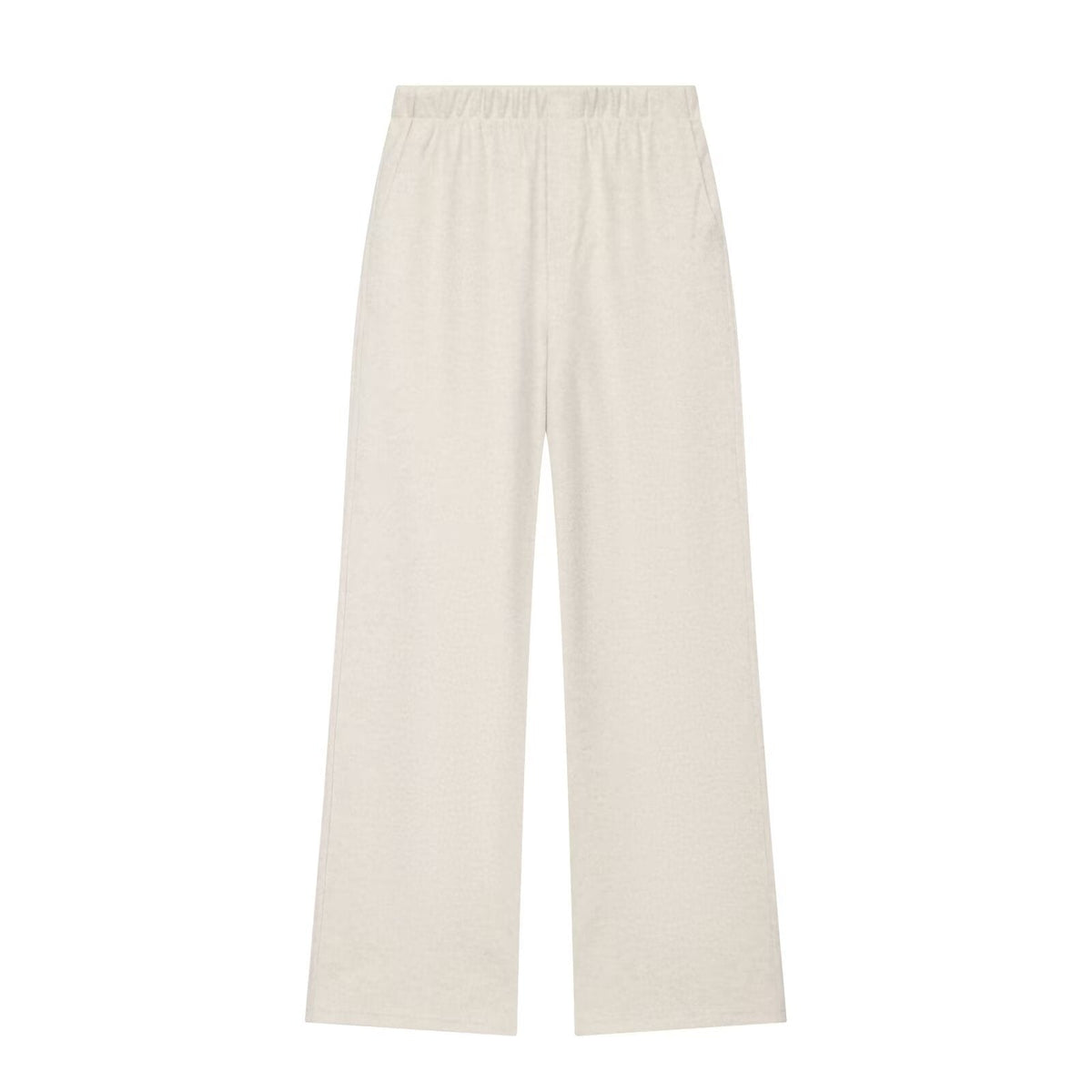 Women's Casual Lounge Set with Stand Collar Zip Jacket and Wide Sweatpants