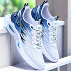 Women's Breathable Sport Sneakers with Cushioned Sole