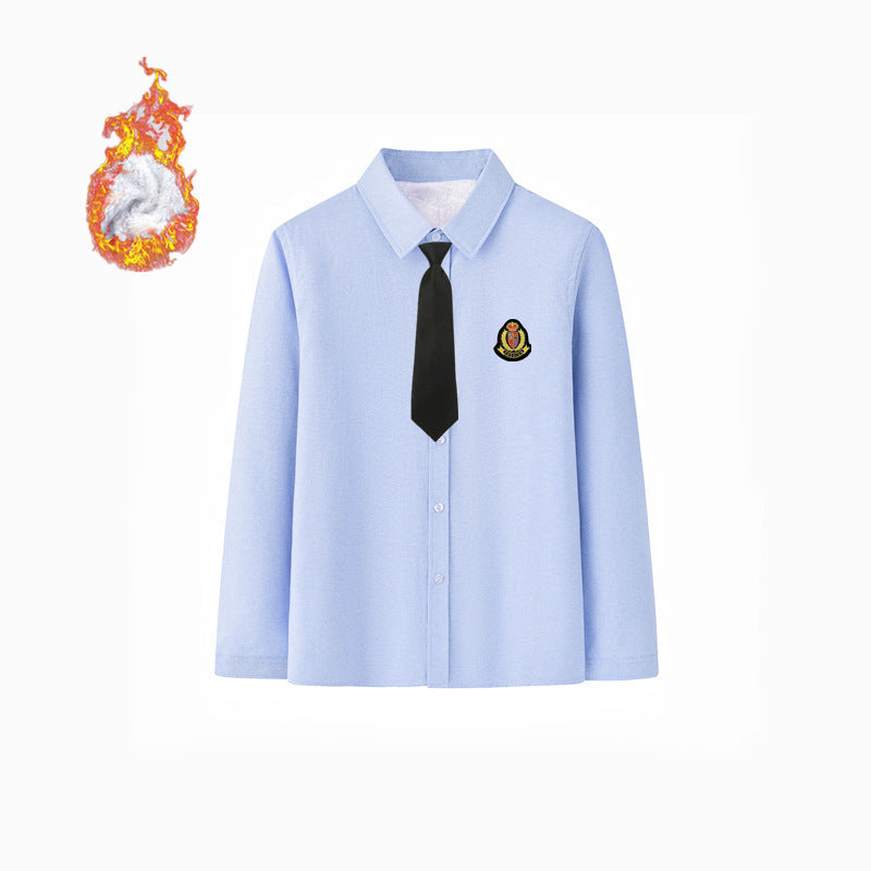 Women's Elegant Long-Sleeve Shirt with Soft Interior