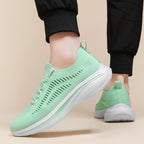 Women's Breathable Fitness Sneakers with Flexible Outsole