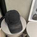 Men's Distressed Denim Cap
