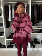 Women's Cozy Leopard Print Hoodie