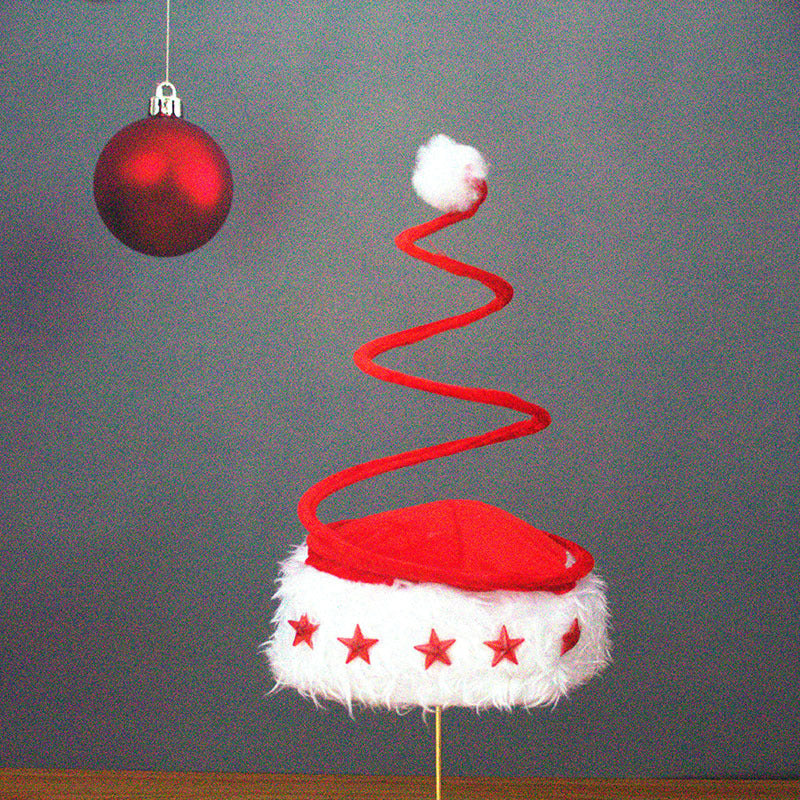 Fun Christmas Spiral Hat
