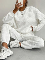 Women's Cozy Knit Suit
