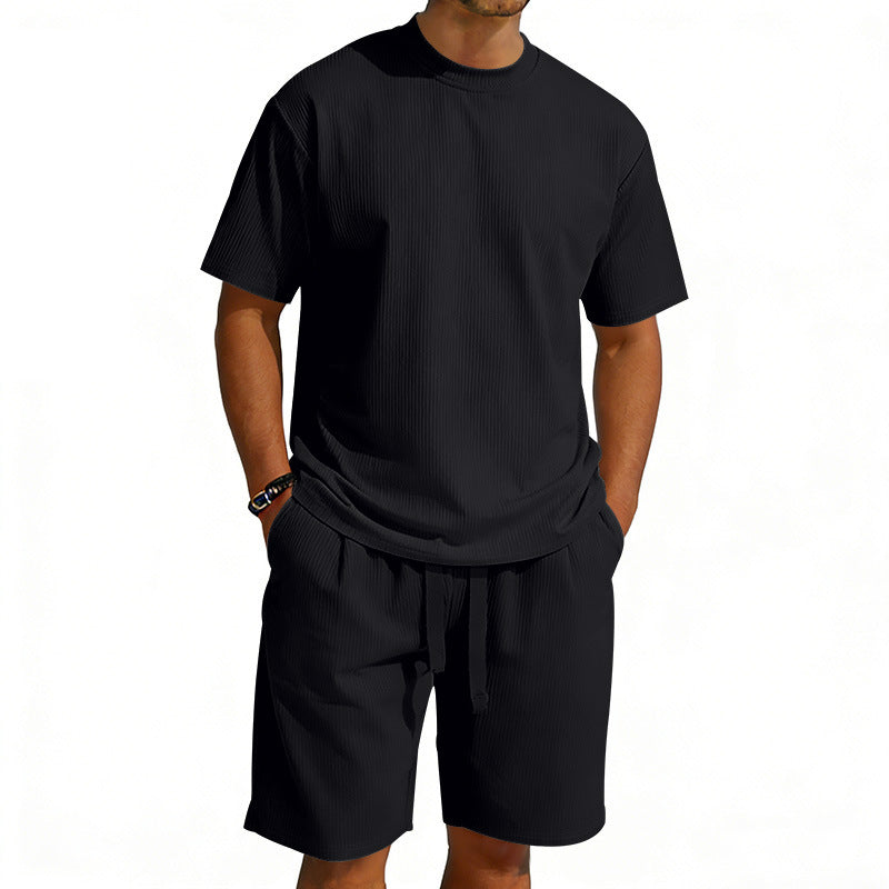 Men's Short-Sleeve Shirt and Bermuda Combination