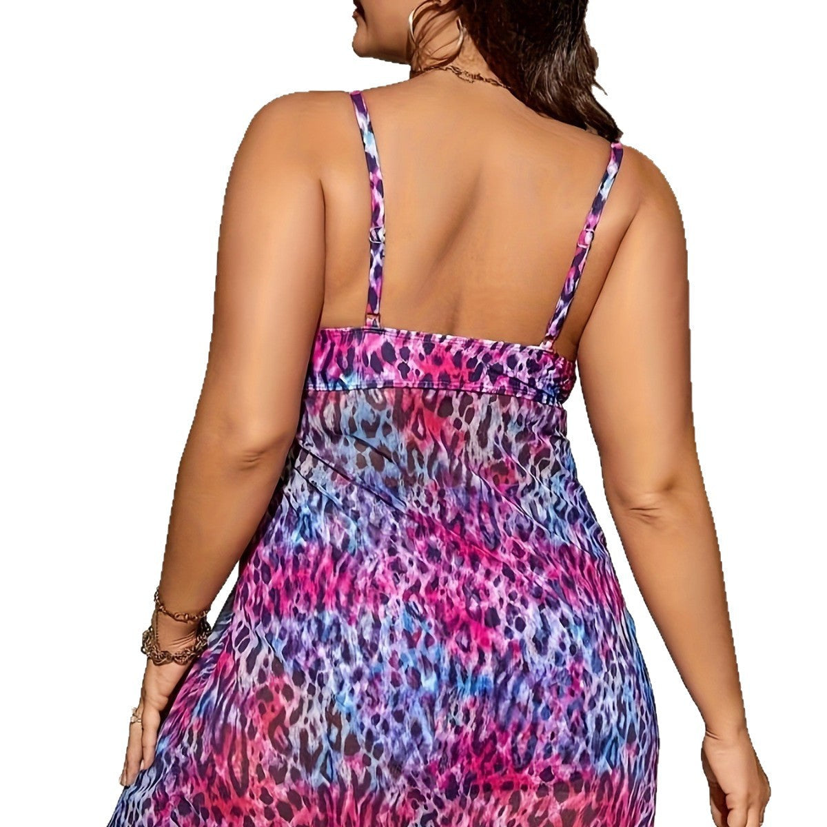 Women's Swimwear with Playful Leopard Print