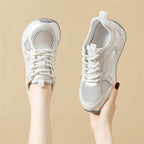 Women's Breathable Casual Sneakers with Shock-Absorbing Sole