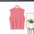 Women's Elegant V-Neck Knit Top