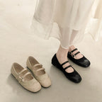 Women's Double-Strap Ballet Flats