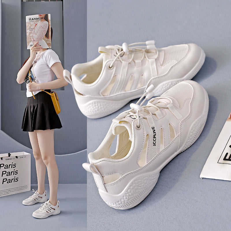 Women's Breathable Athletic Shoes with Flexible Support and Cushioned Sole
