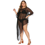 Women's Elegant Lightweight Mesh Beach Cover-Up