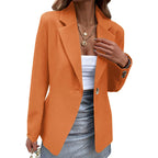 Elegant Women's Blazer with Slim Fit and High-Quality Details