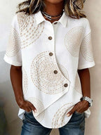 Women's Button-Detail Blouse