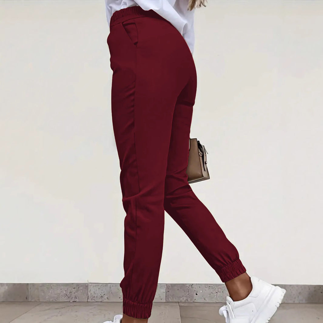 Women's Comfortable Slim-Fit Chino Pants