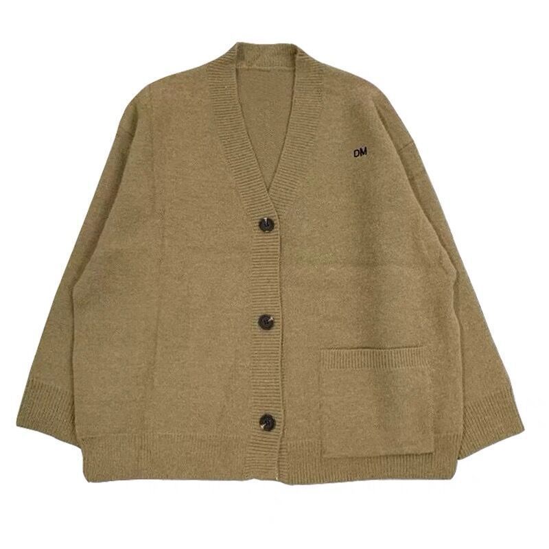 Women's Chunky Knit Cardigan with Casual Fit and Large Pockets