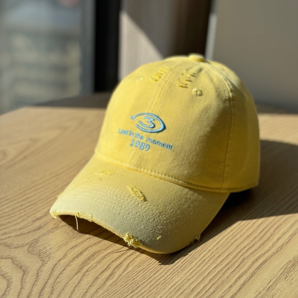 Men's Distressed Baseball Cap