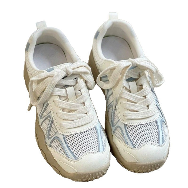 Women's Breathable Mesh Running Shoes with Cushioning Sole