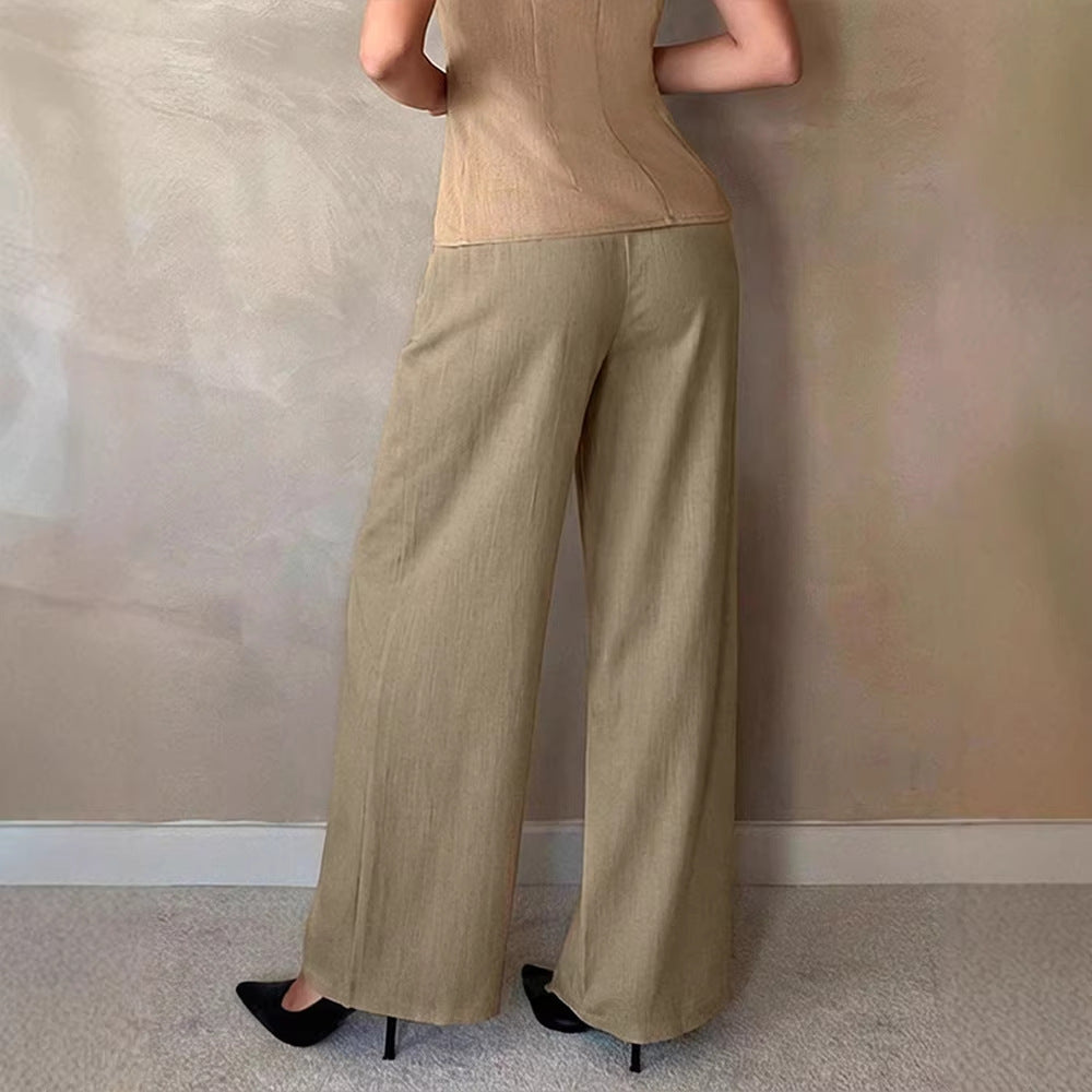 Women's Elegant High-Waisted Palazzo Pants