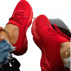 Women's Breathable Sports Shoes with Flexible Mesh Upper and Non-Slip Sole