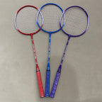 Kalsten Badminton Racket Set with Multicolored Rackets and Protective Cover