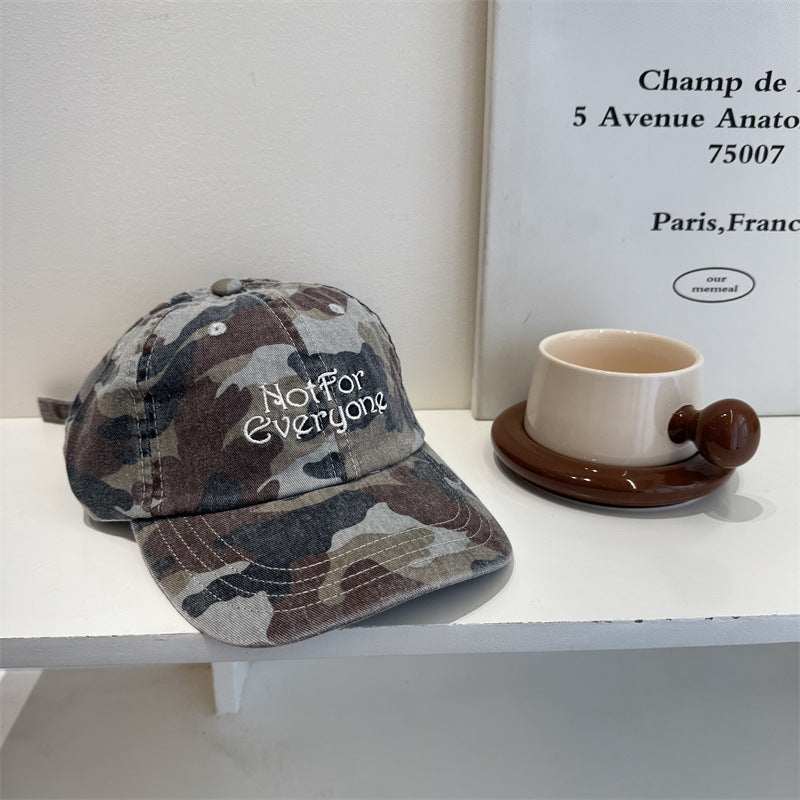 Men's Casual Cotton Embroidered Cap