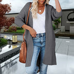 Women's Casual Oversized Chunky Knit Coat