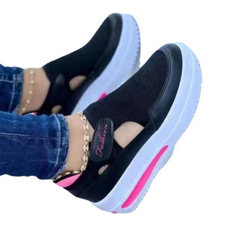 Women's Breathable Sneakers with Airy Inserts