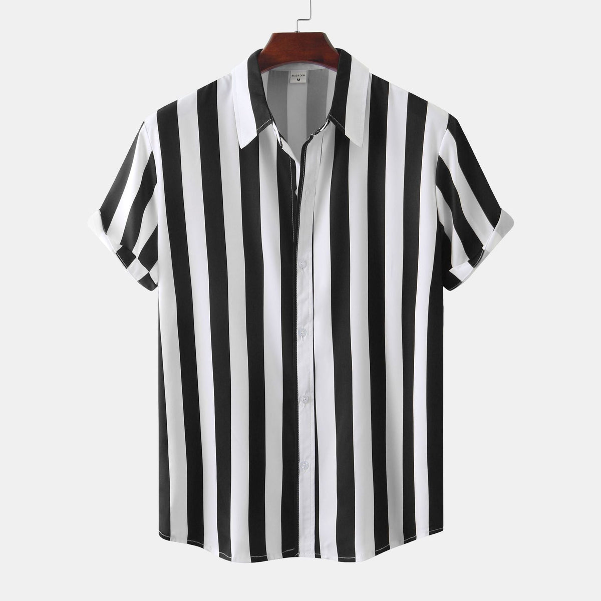 Women's Short-Sleeve Striped Shirt
