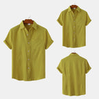 Women's Short Sleeve Shirt with Chest Pocket