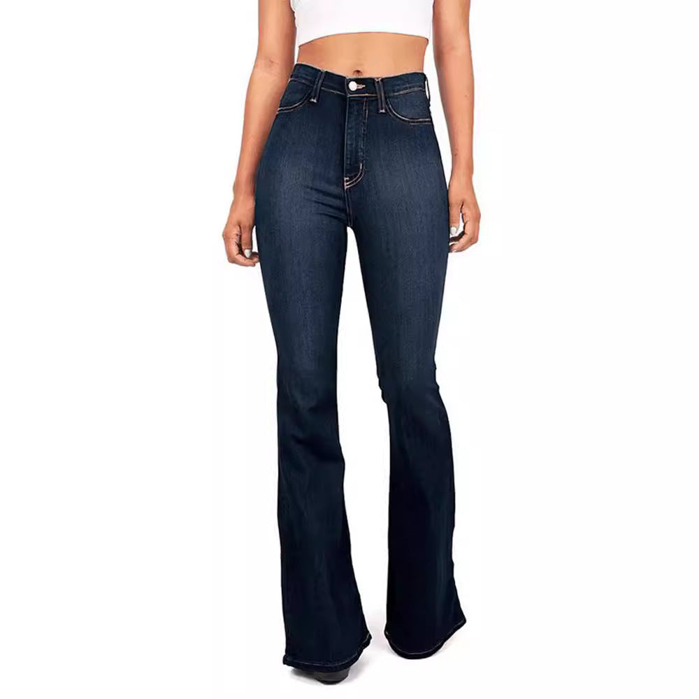 Women's High-Waisted Bootcut Jeans