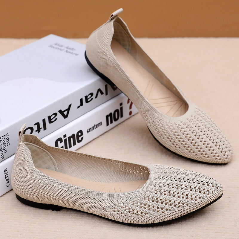 Women's Breathable and Flexible Ballet Flats