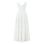 Women's Evening Dress with Sweetheart Neckline and Flowing Skirt