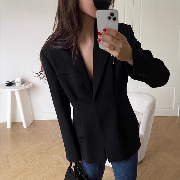 Women's Tailored Blazer with Pockets
