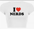 Women's Blood Pressure Print Crop T-Shirt
