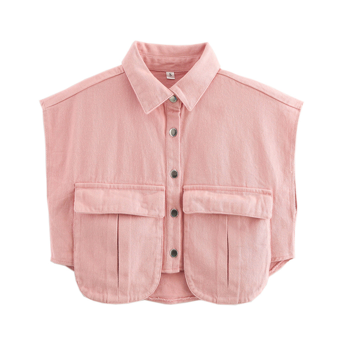 Women's Sleeveless Utility Blouse with Pockets