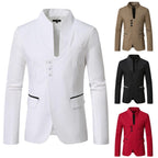 Women's Blazer with Elegant Cut and Modern Button Details