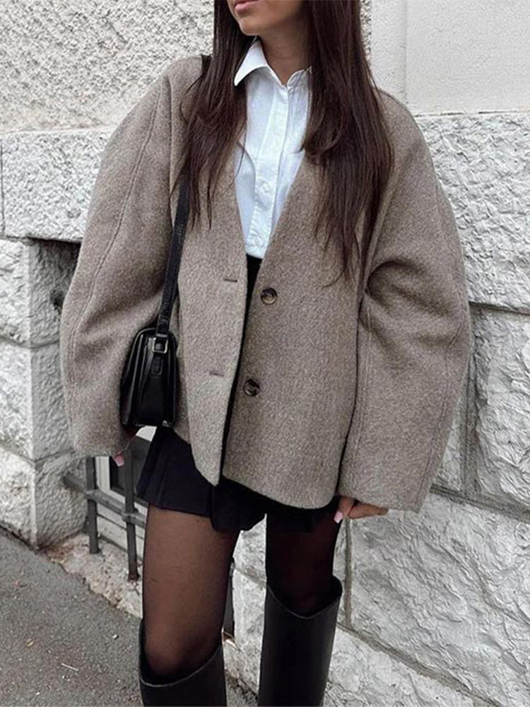 Women's Casual Oversized Jacket
