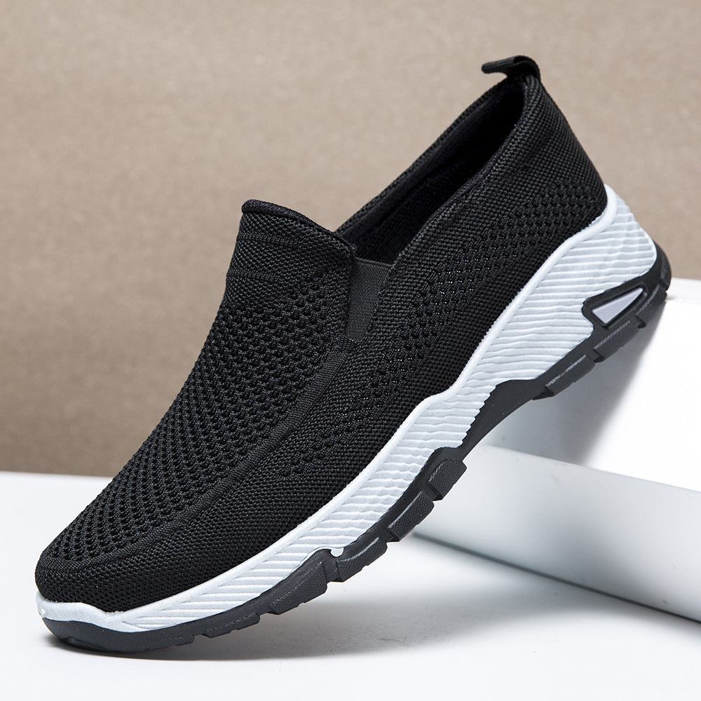 Women's Breathable Comfort Sneakers with Elastic Upper