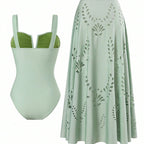 Women's Swimsuit with Matching Skirt