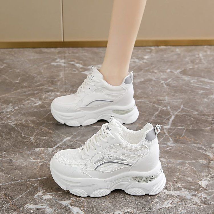 Women's Breathable Comfort Sneakers with Cushioned Sole