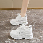 Women's Breathable Comfort Sneakers with Cushioned Sole