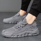 Women's Breathable Fitness Sneakers with Shock-Absorbing Sole