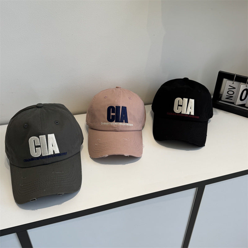 Men's Distressed Motivational Baseball Cap