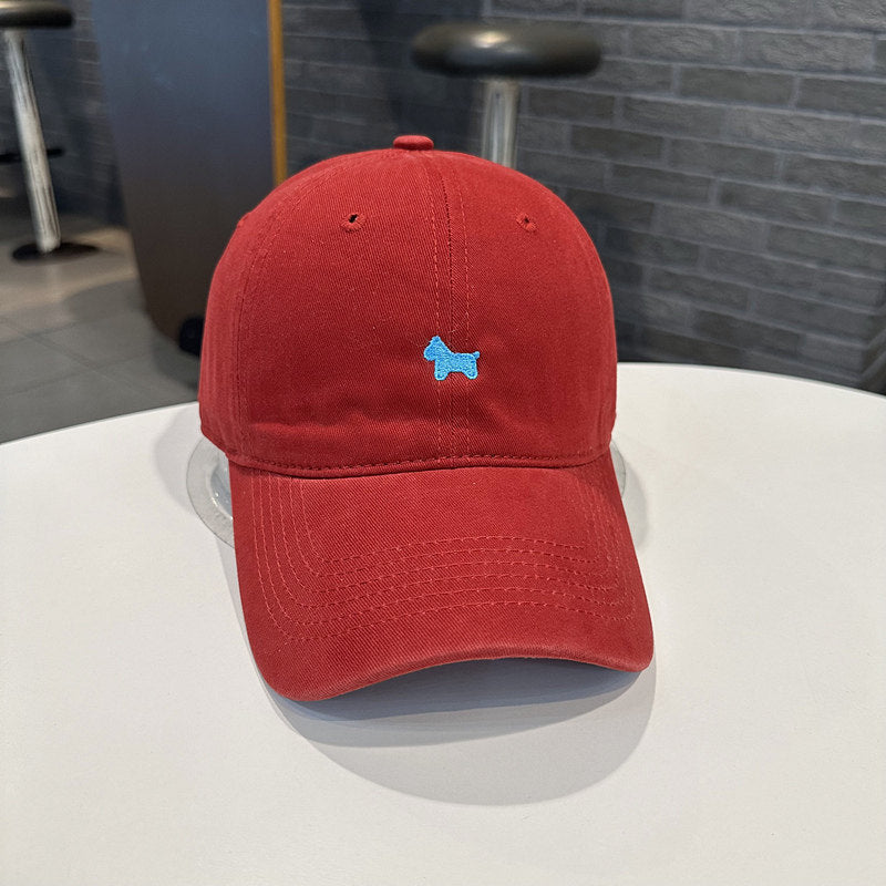 Men's Casual Embroidered Cotton Cap