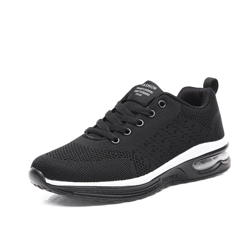 Women's Breathable Fitness Sneakers with Shock-Absorbing Sole