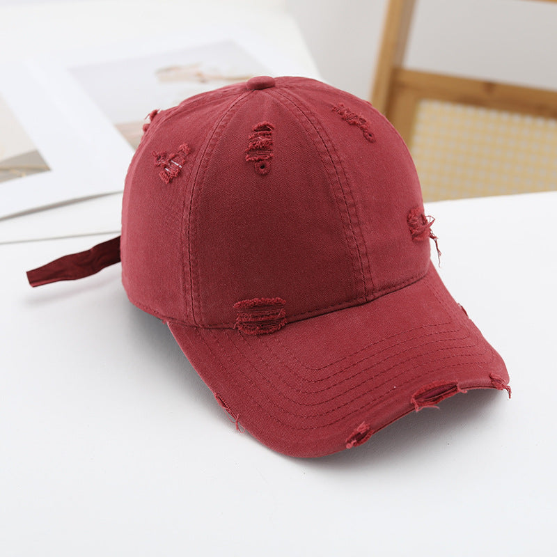Women's Destroyed Baseball Cap