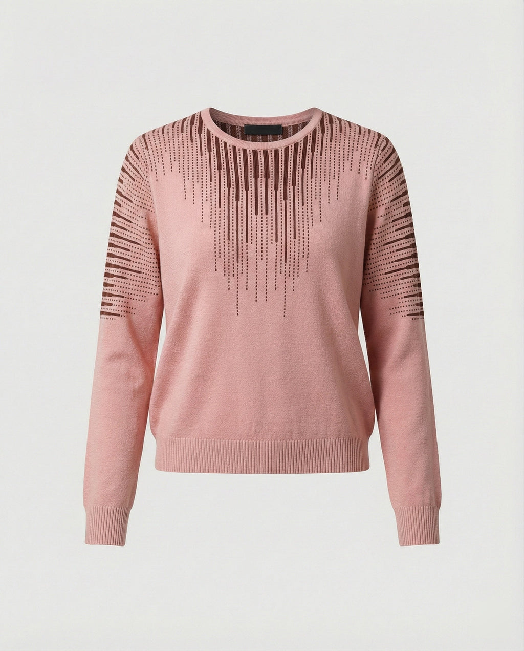 Two-Piece Knit Set with Pearl-Button Cardigan and Wide-Leg Trousers
