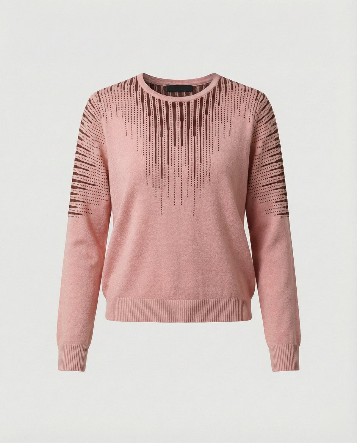 Two-Piece Knit Set with Pearl-Button Cardigan and Wide-Leg Trousers