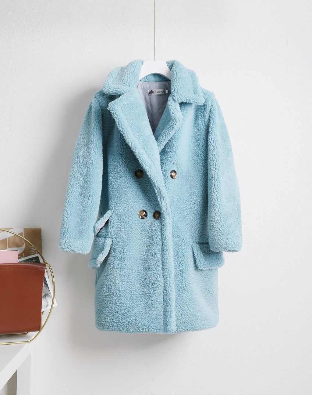 Women's Cozy Double-Button Coat