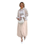 Elegant Summer Jacket with Casual Cut and Loose Sleeves